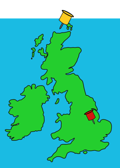 Map: how to find us